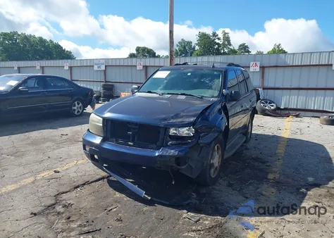 2008 Chevrolet Trailblazer Lt из США, поврежденный, VIN 1GNDS13S682160583